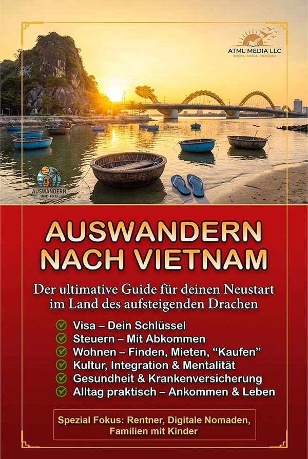 Buchcover Auswandern nach Vietnam