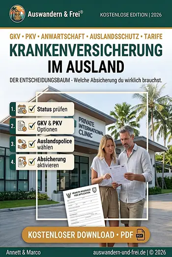 Cover: Krankenversicherung im Ausland — Entscheidungsbaum